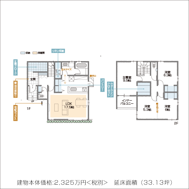 推奨プラン〈1例〉