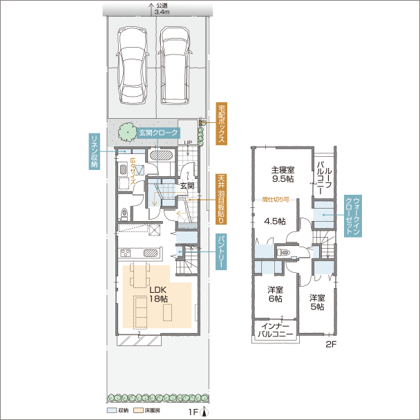 B建物間取り図