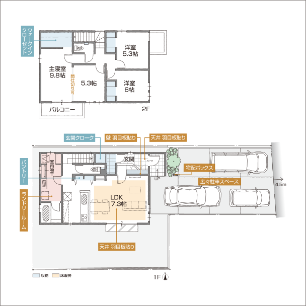 F建物間取り図